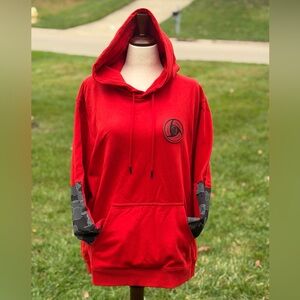 Coach X Michael B. Jordan Naruto Hoodie RARE in Red - Men’s XL - Like New